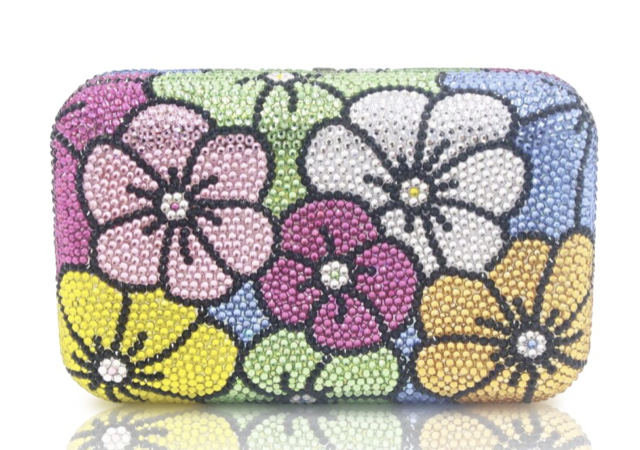 Blooming Bouquet of Jewels Swarovski Crystal Purse