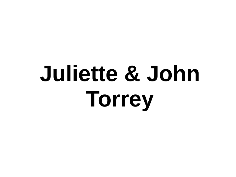 Juliette & John Torrey