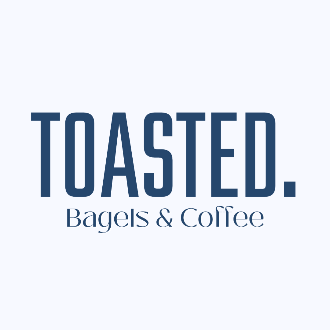 TOASTED. bagels and coffee