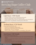 For businesses who believe in brewing change together, one cup and one family at a time. 