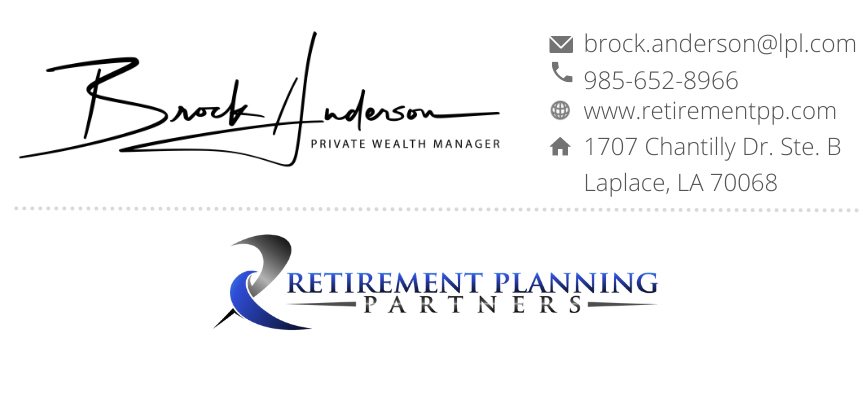 Brock Anderson and Retirement Planning Partners