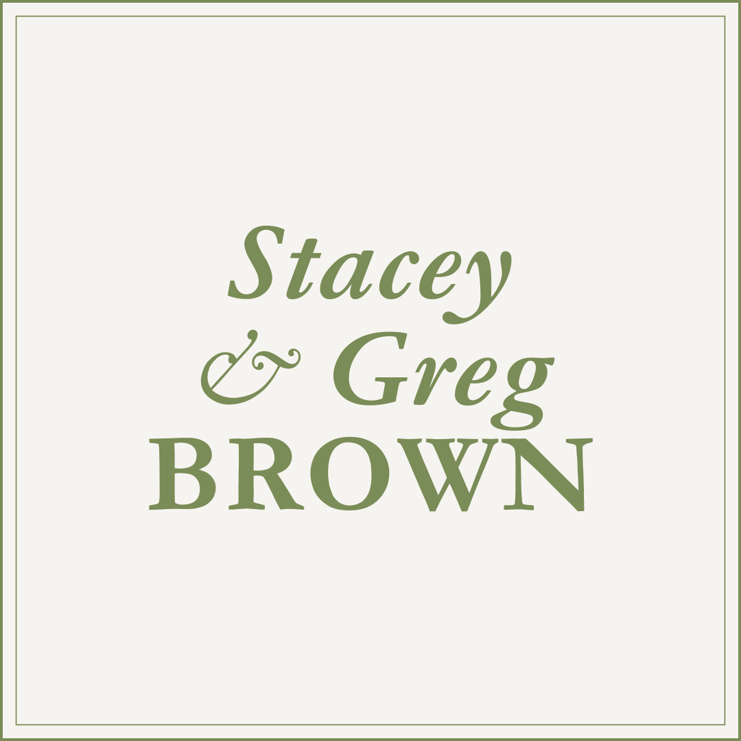 Stacey & Greg Brown