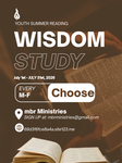 mbr Ministries Youth Summer Reading WISDOM study