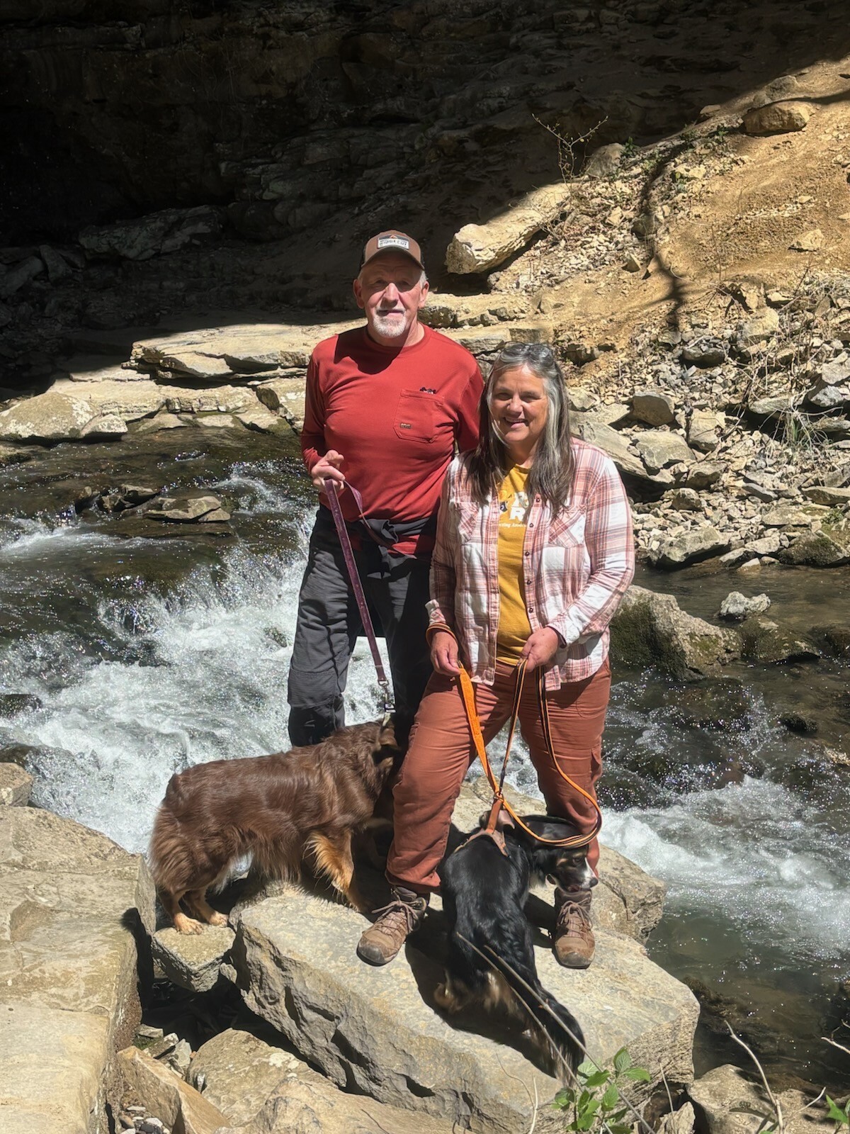 At the Cave = Head of the Crow State Park
