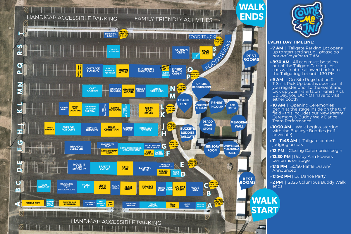 Tailgate Map