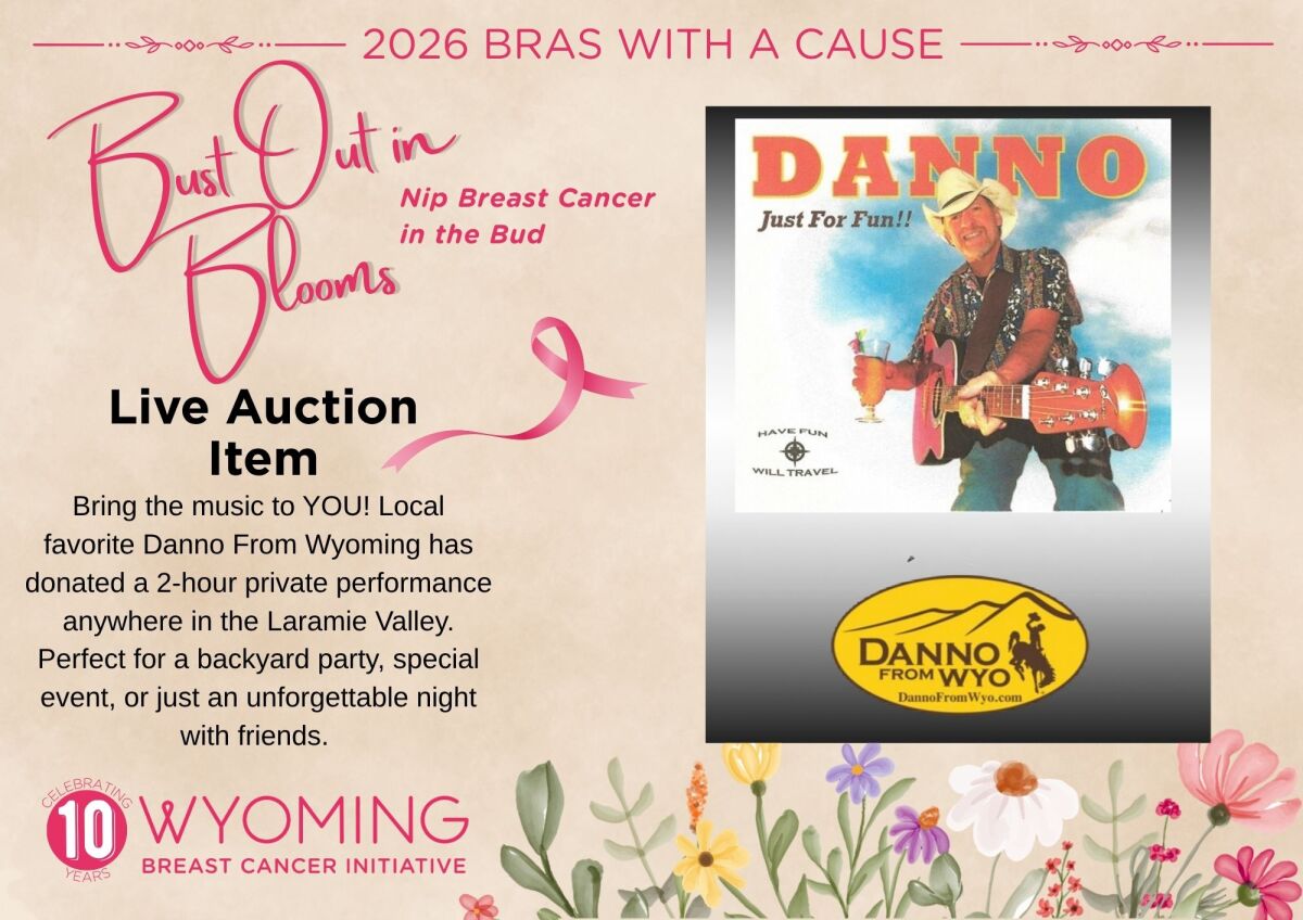 20026 Bras with a Cause Live Auction Item: Danno Private Party
