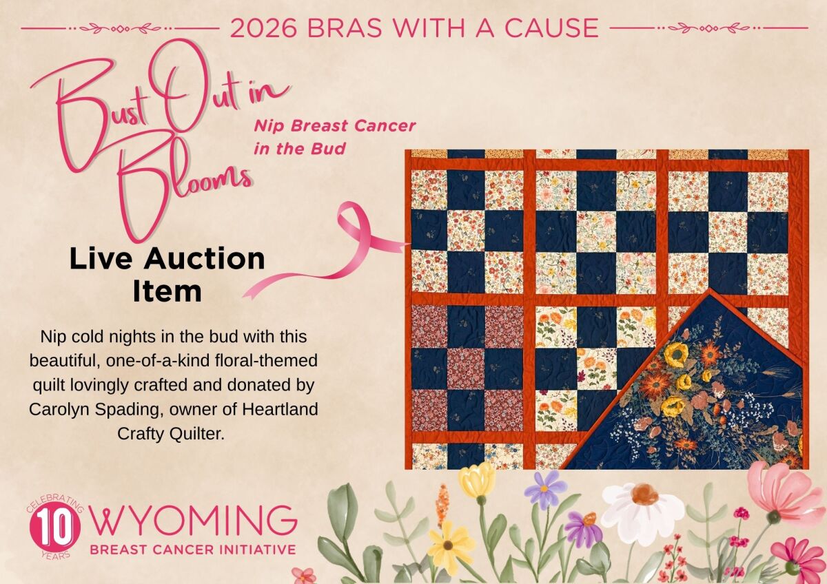 2026 Bras with a Cause Live Auction Item: Cozy Quilt
