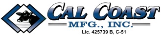 CAL COAST MFG., INC.