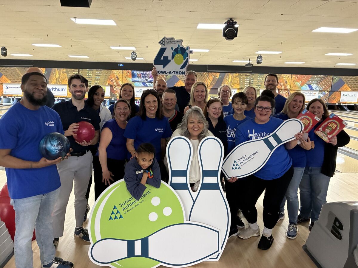 Catholic Health bowlers