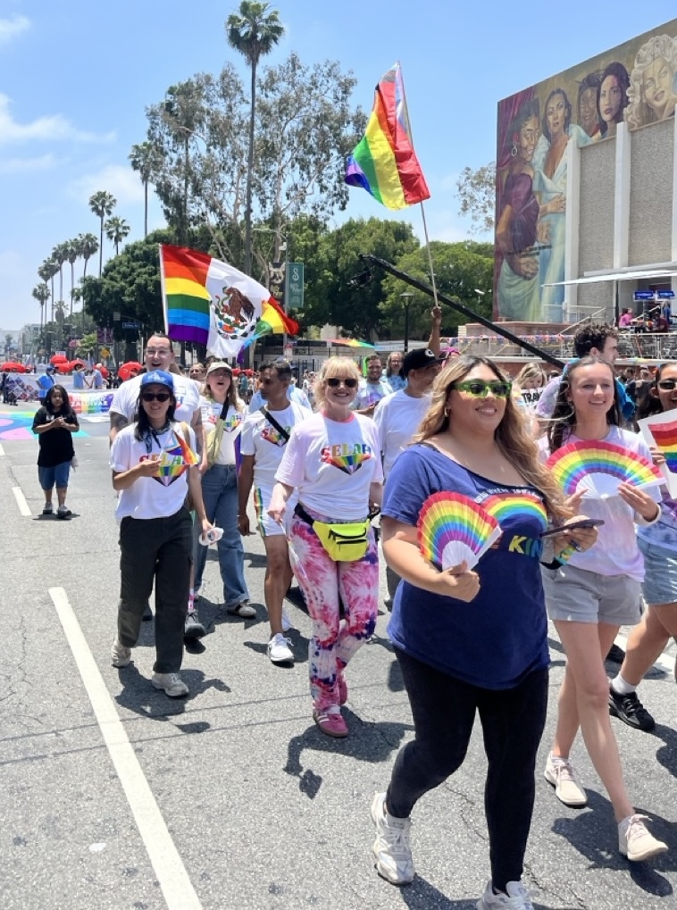 SELAH & The Center walking in Pride 2025
