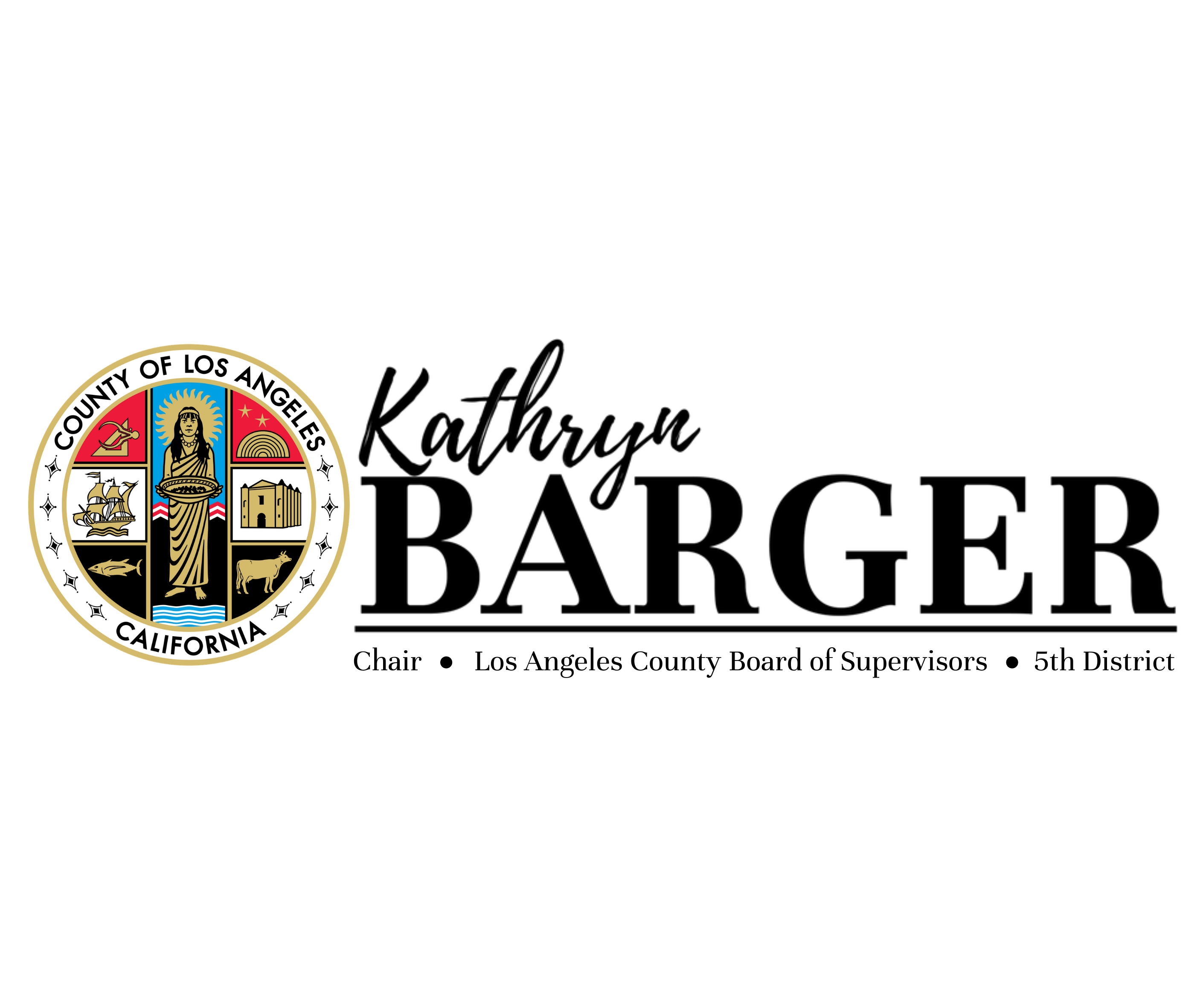 County of Los Angeles 5th District Supervisor Kathryn Barger