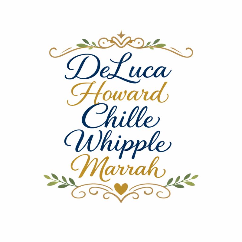 DeLuca, Howard, Chille, Whipple, & Marrah Families