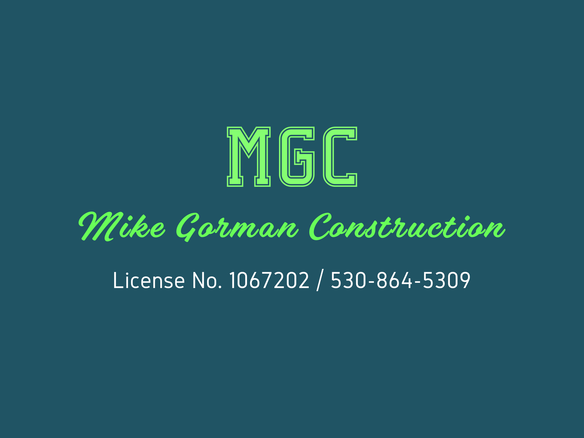 Mike Gorman Construction