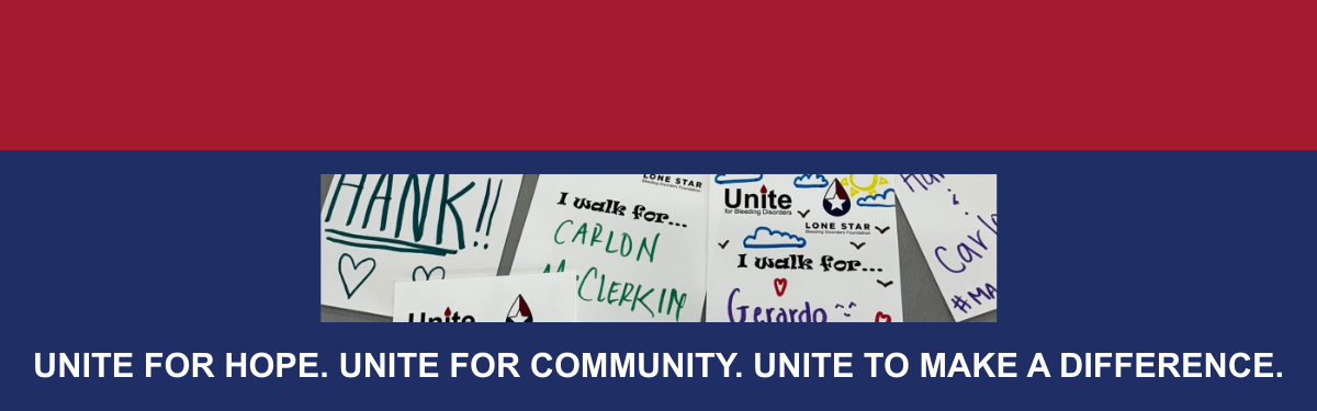Lone Star Bleeding Disorders Foundation's 2026 Unite Walk
