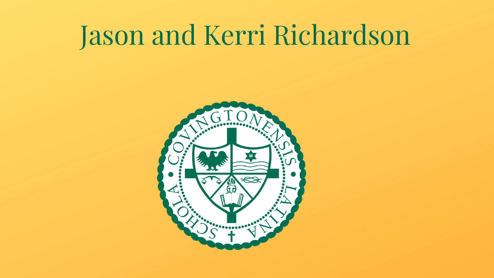 Jason and Kerri Richardson