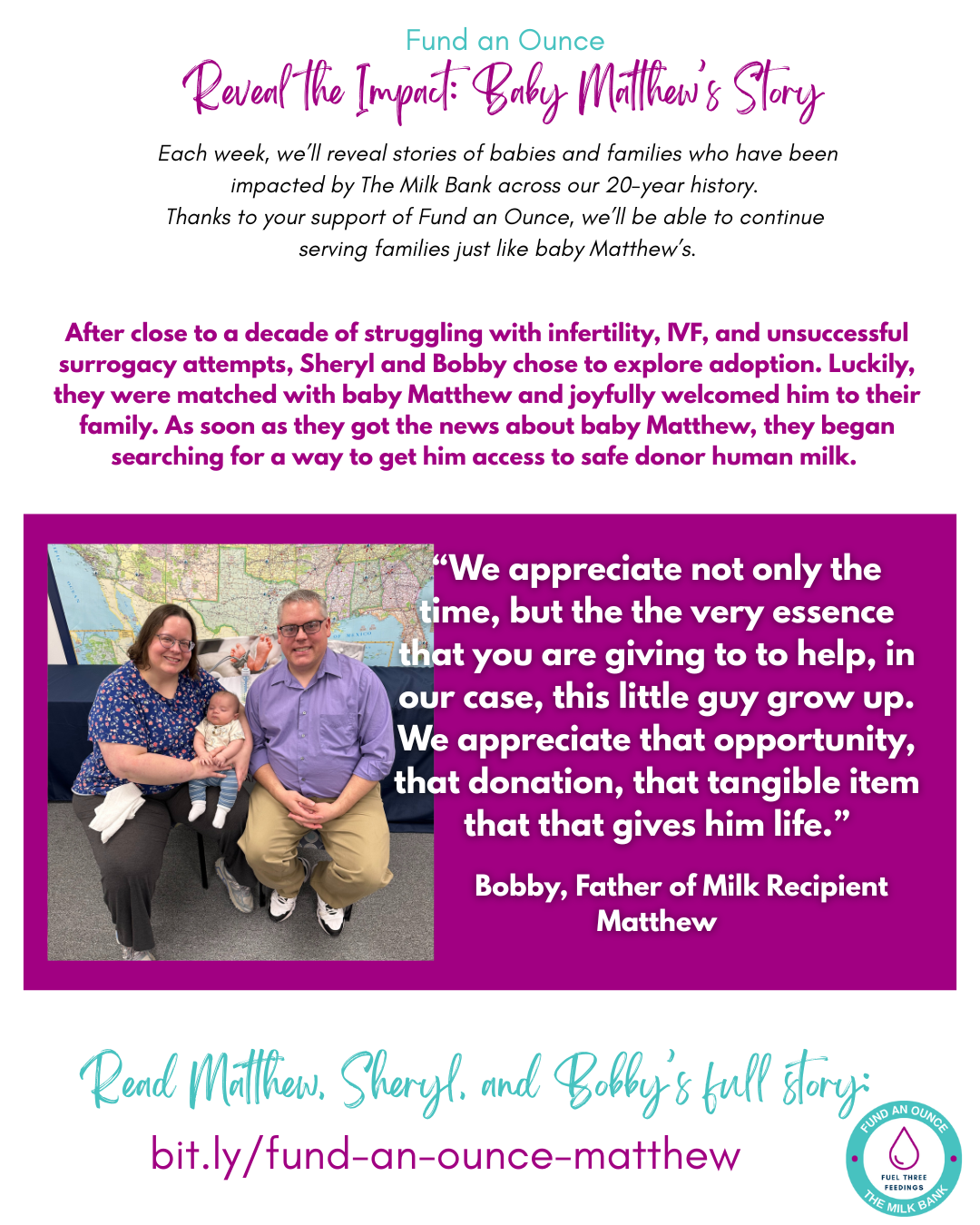 Reveal the Impact: Baby Matthew