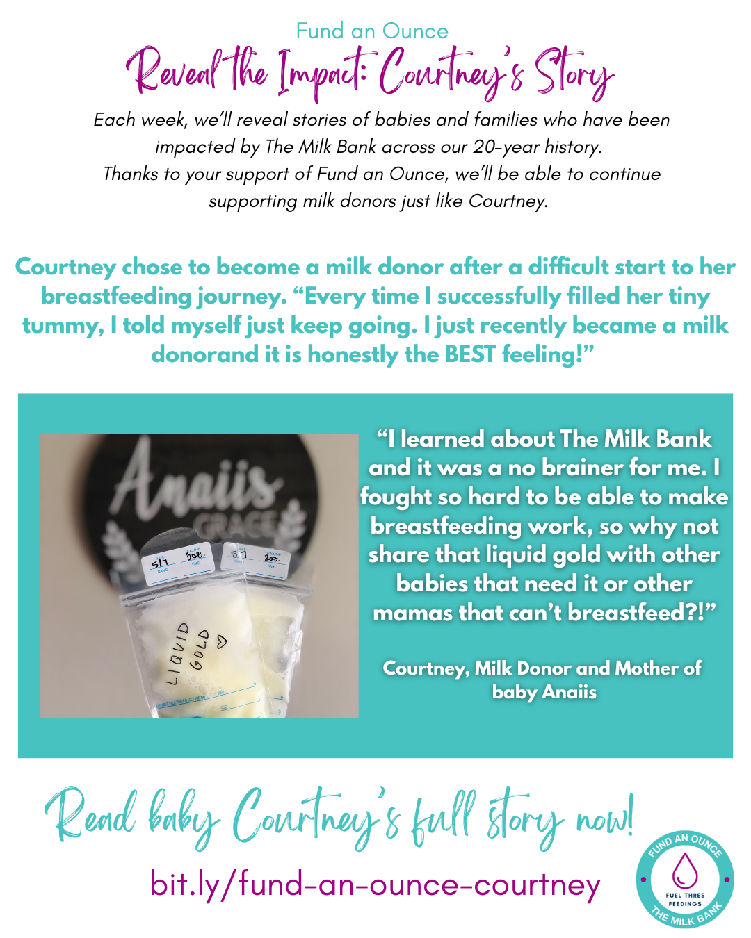 Reveal the Impact: Courtney's Story 