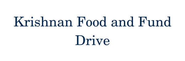 Krishnan Food Drive