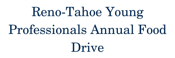 Reno-Tahoe Young Professionals Annual Food Drive