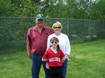 Ava with Grandpa Wyley and Grandma Gail