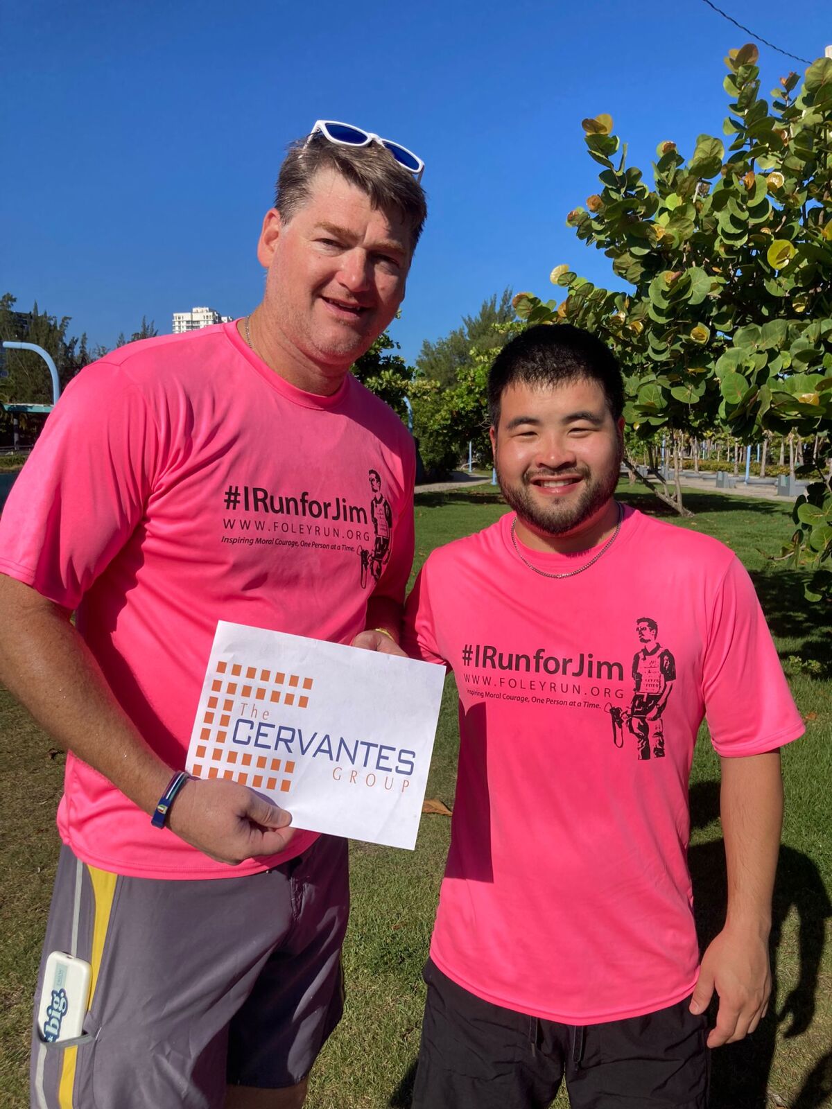 Cervantes RUNS for JIM