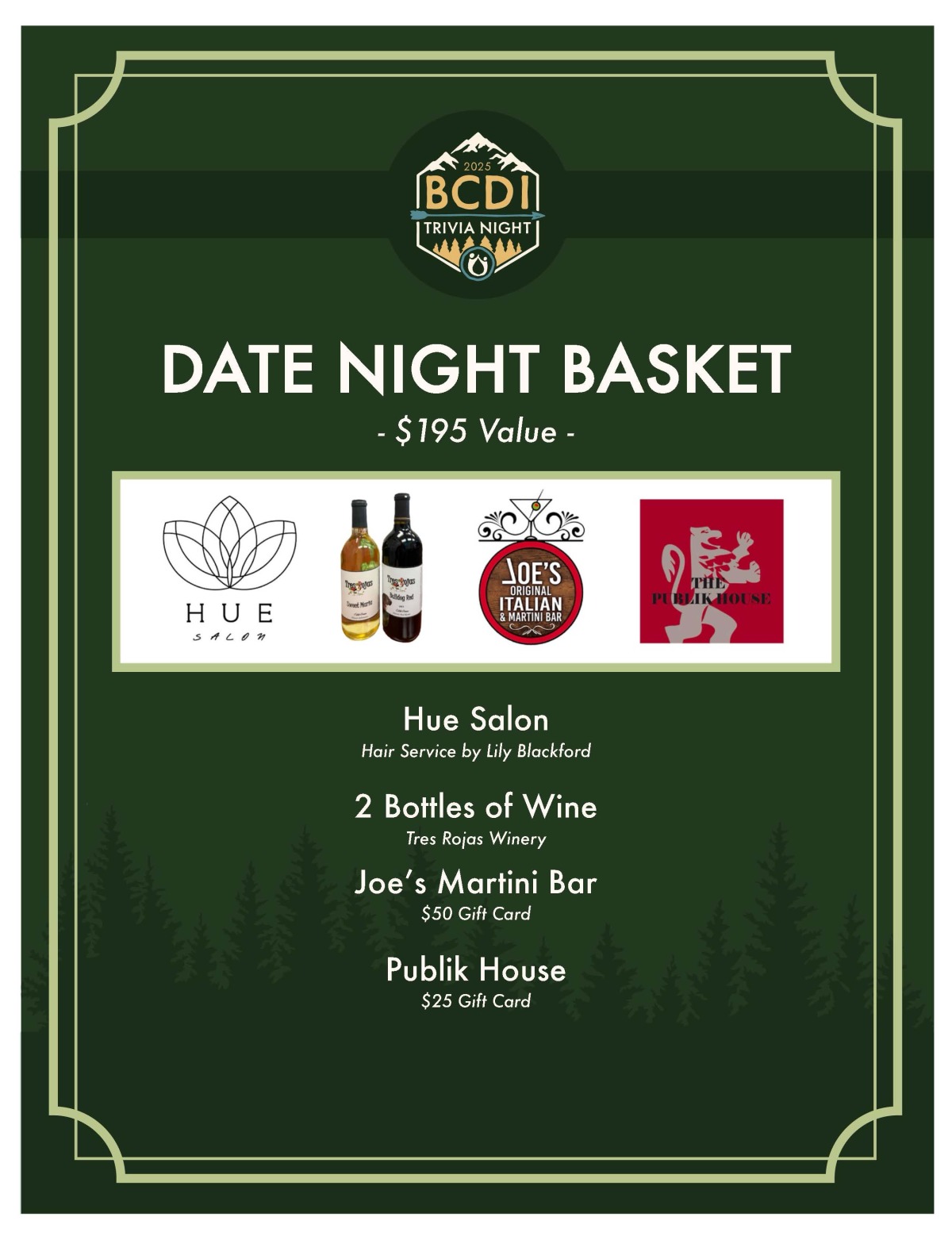 Raffle Item #8: Date Night Basket
