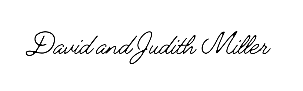 David and Judith Miller 