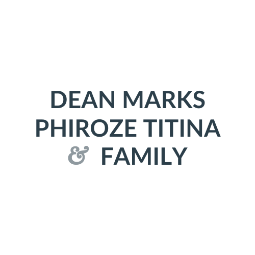 Dean Marks and Phiroze Titina & Family