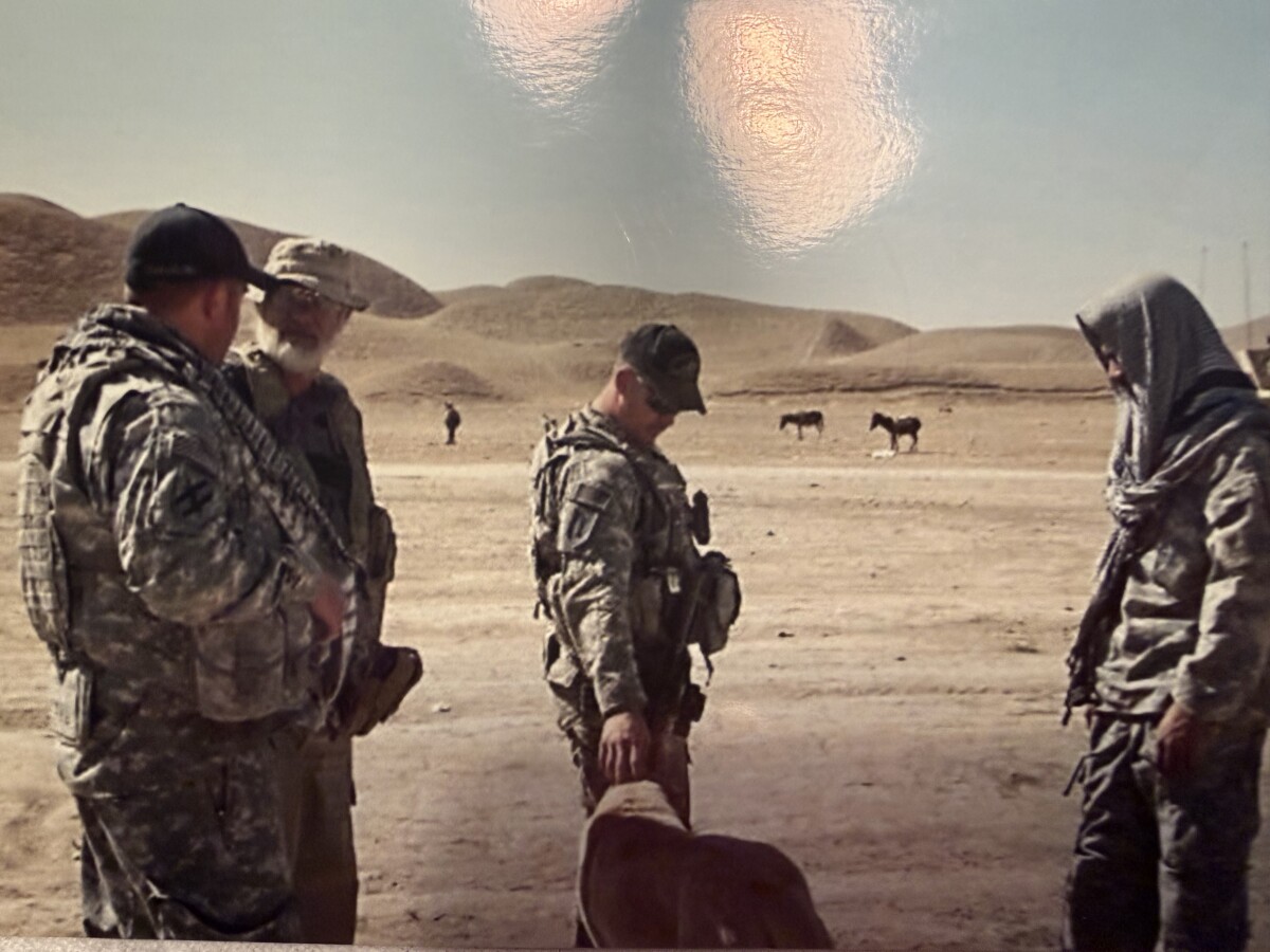 2008, Afghanistan Deployment, the love for dogs