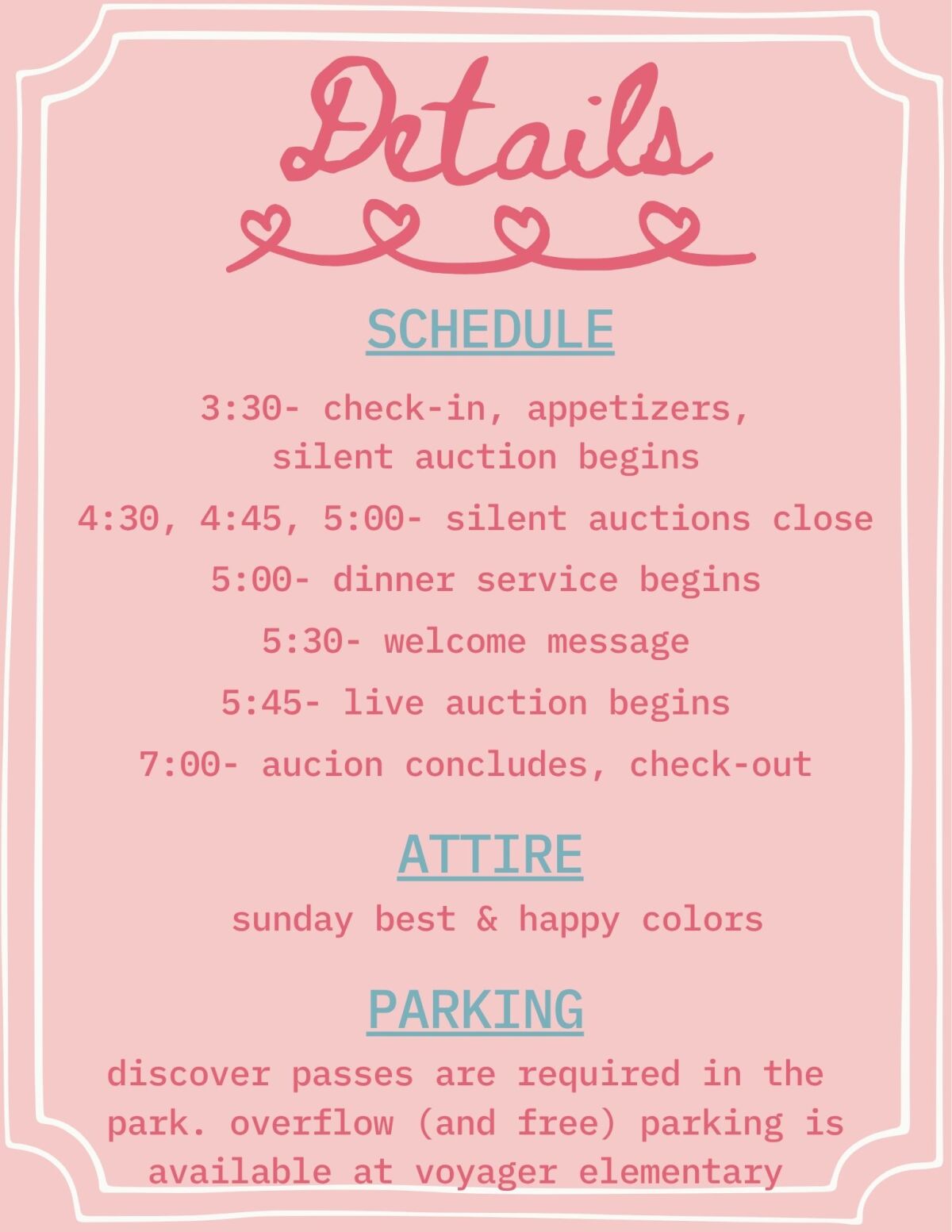 Event Info