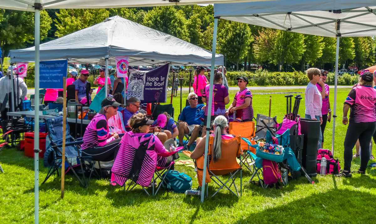 BCS Dragons United, relaxing in Athlete's Village