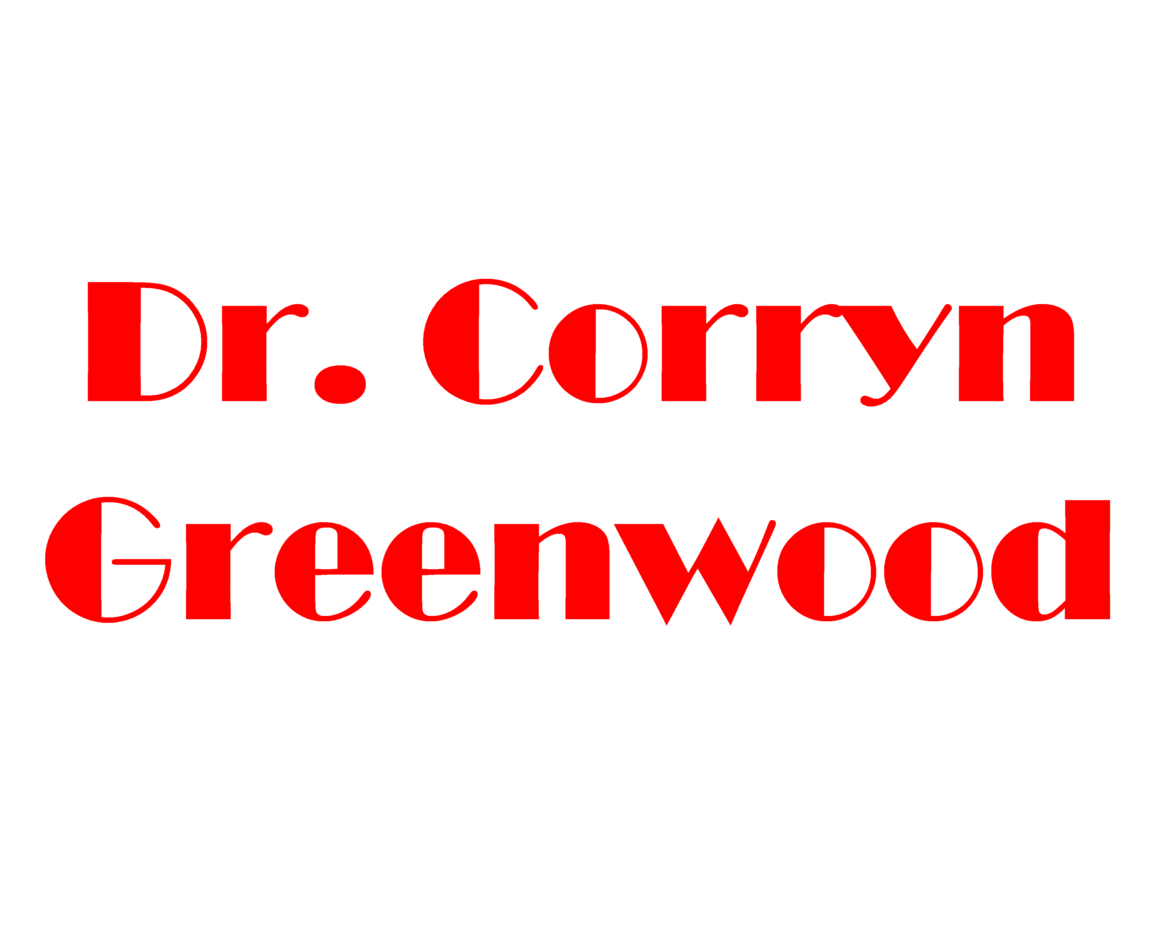 Hors D'oeuvres Sponsor - Dr. Corryn Greenwood