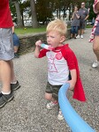 Drew the Superhero at Congenital Heart Walk 2022