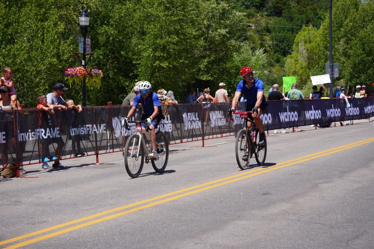 Josh & Mario finish the 2025 SBT GRVL Red Course