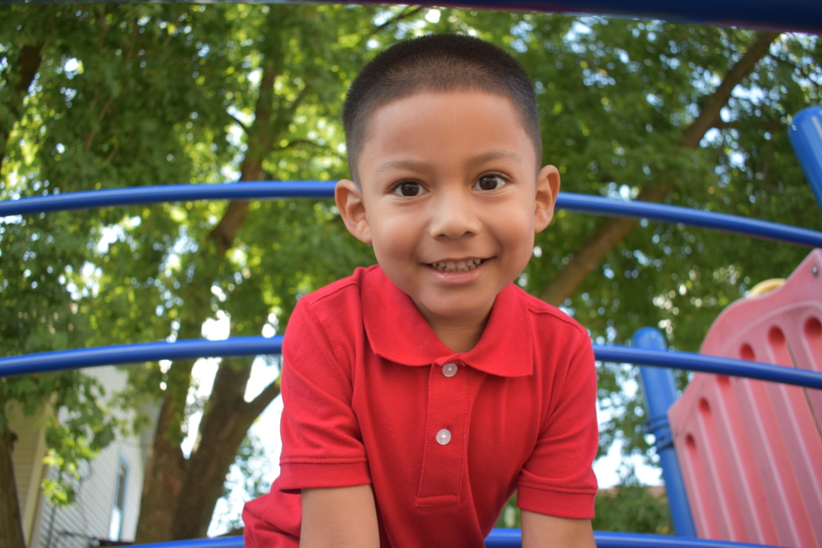 Because of you- he'll get to safely grow his climbing skills!