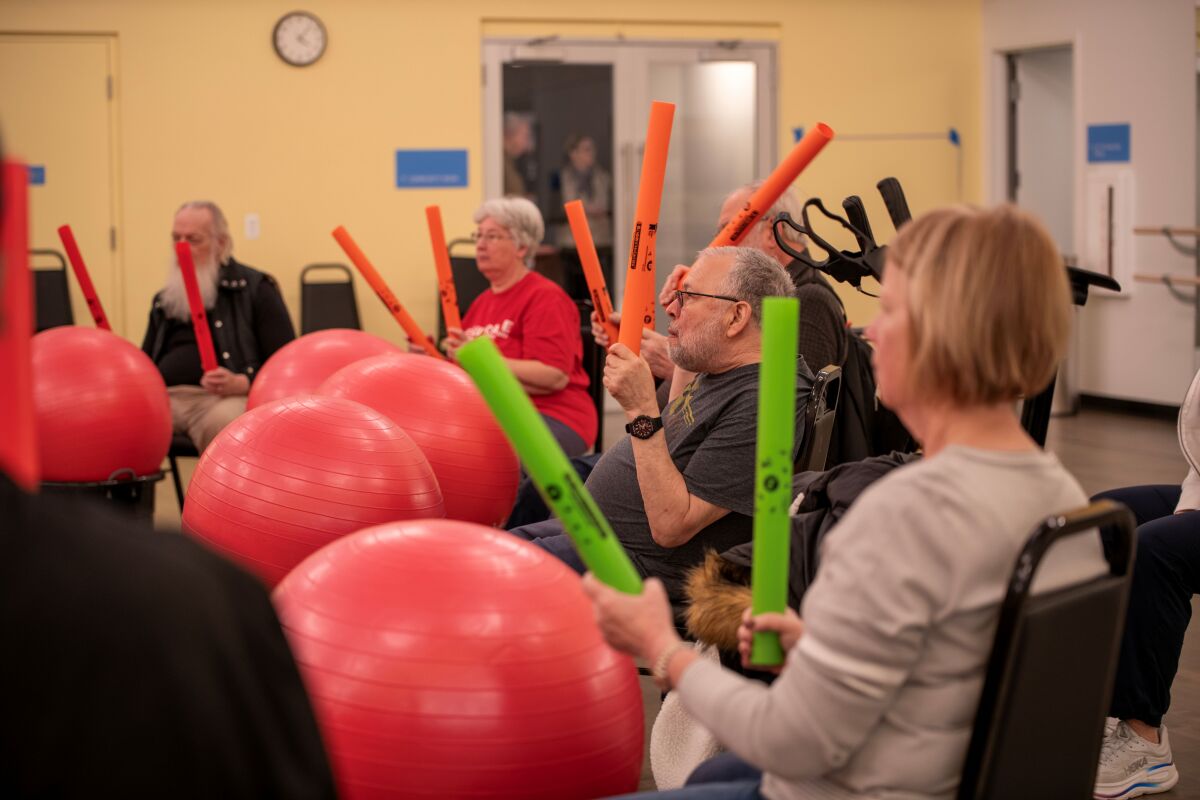 Cardio Drumming at the Center