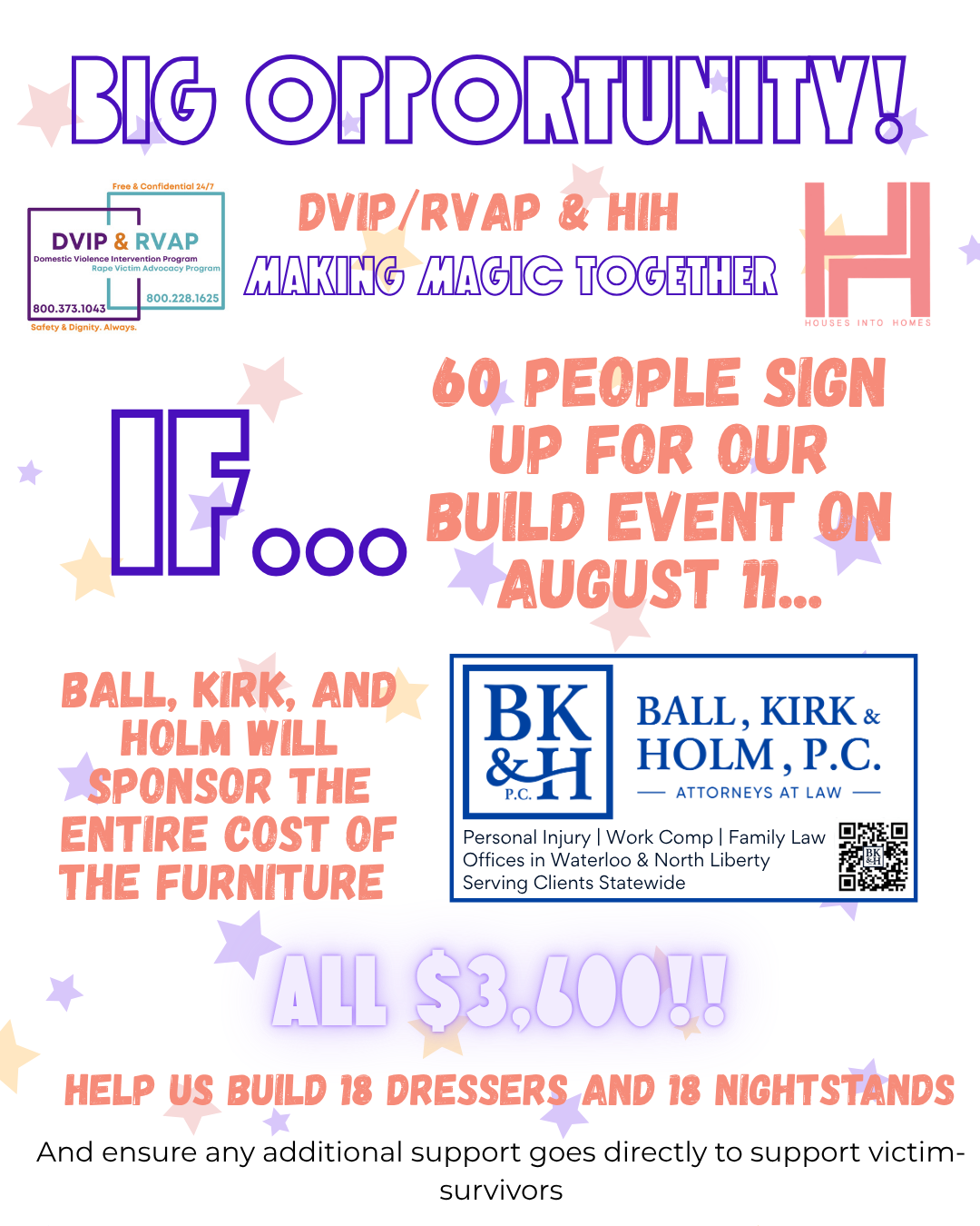 July 27th Announcement