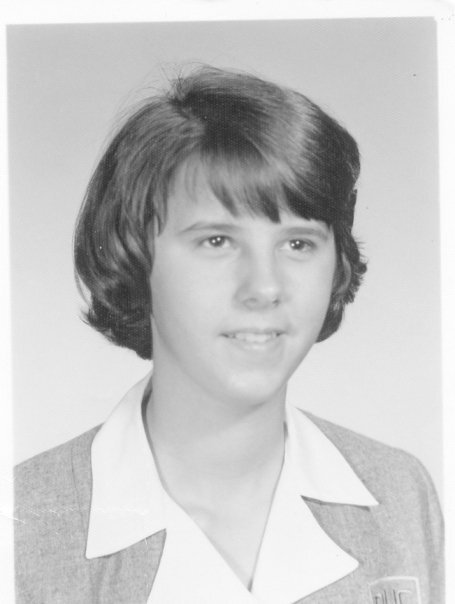 Mom in high school