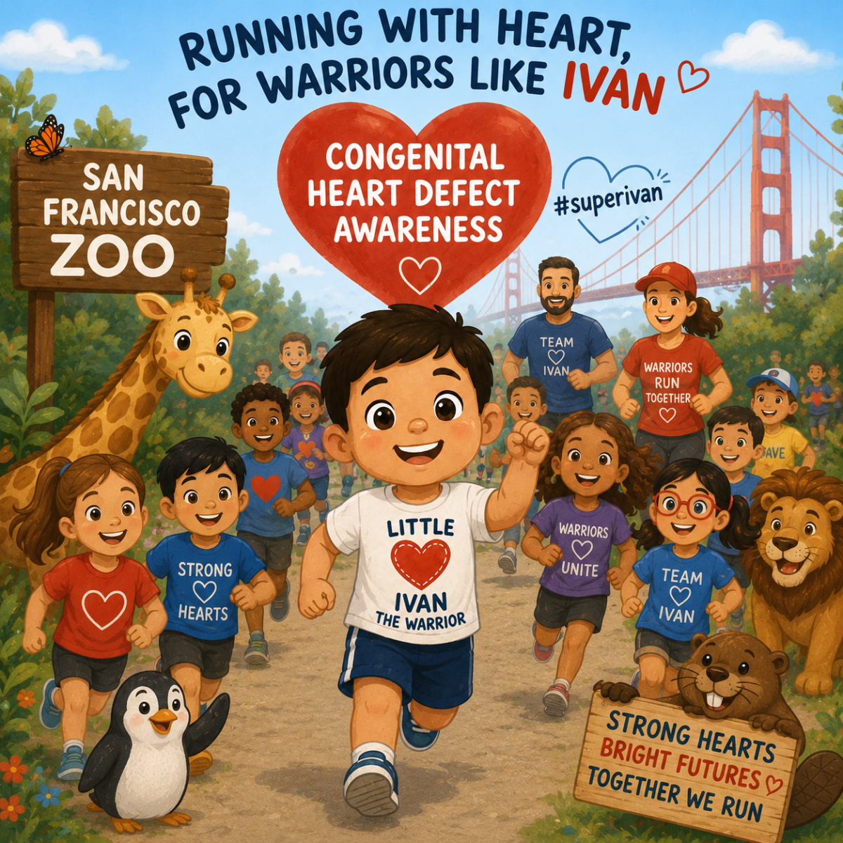 Let’s have fun and raise awareness and funds for the cardiac world!