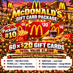 #10 - Big Macs, Bigger Hearts! - Package Sponsored by McDonald's