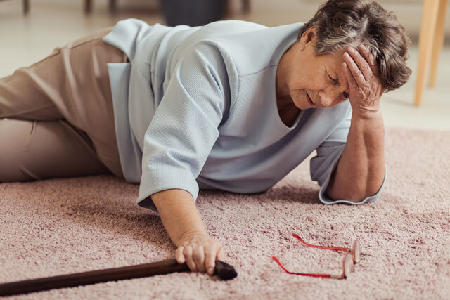 Falls are the leading cause of fatal and nonfatal injuries among older adults.  The prevalence of falls in people over 65 is 30%.