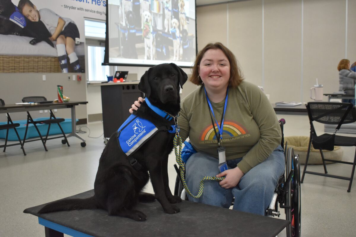 Paola and I on the day we were officially matched together!