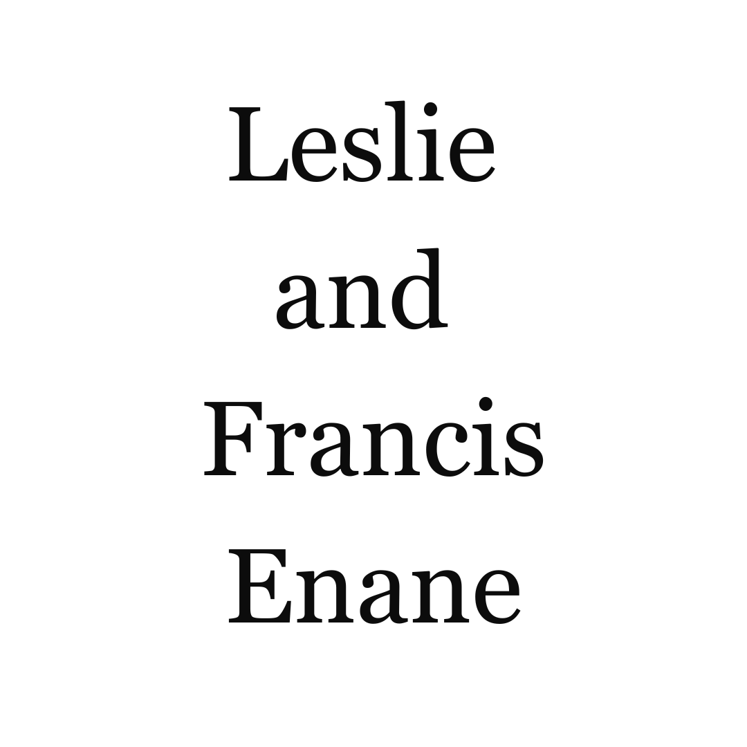 Leslie and Frances Enane
