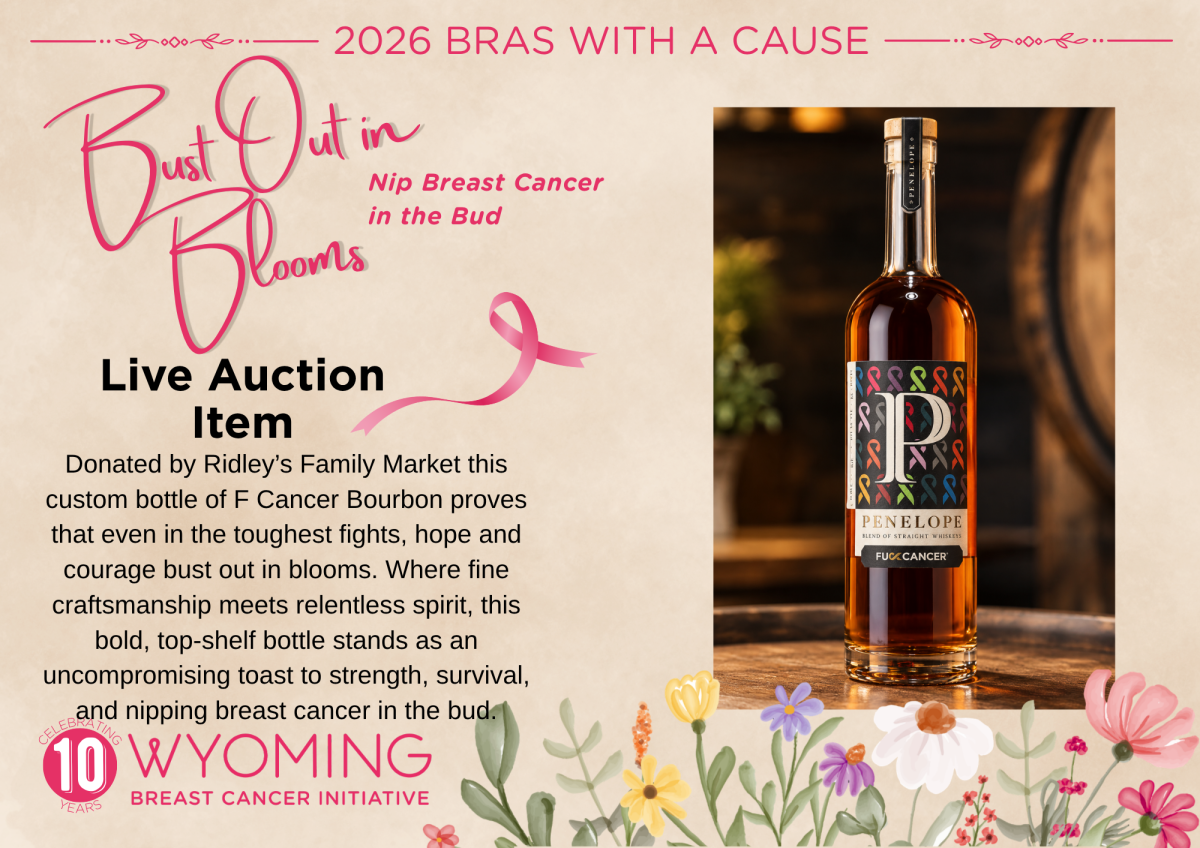 2026 Bras with a Cause Live Auction Item: F Cancer Bourbon