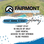 Fairmont Hot Springs Golf, Swim & Stay Getaway