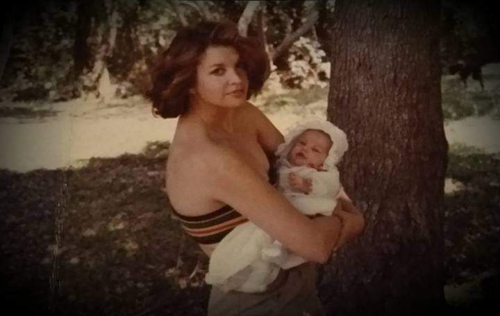 My beautiful mama with me as an infant.