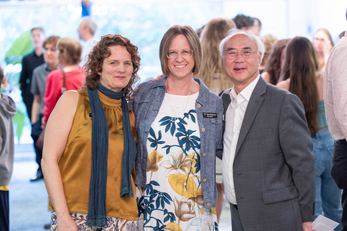 Cori Somers, Tina Gorter, and Brad Wong