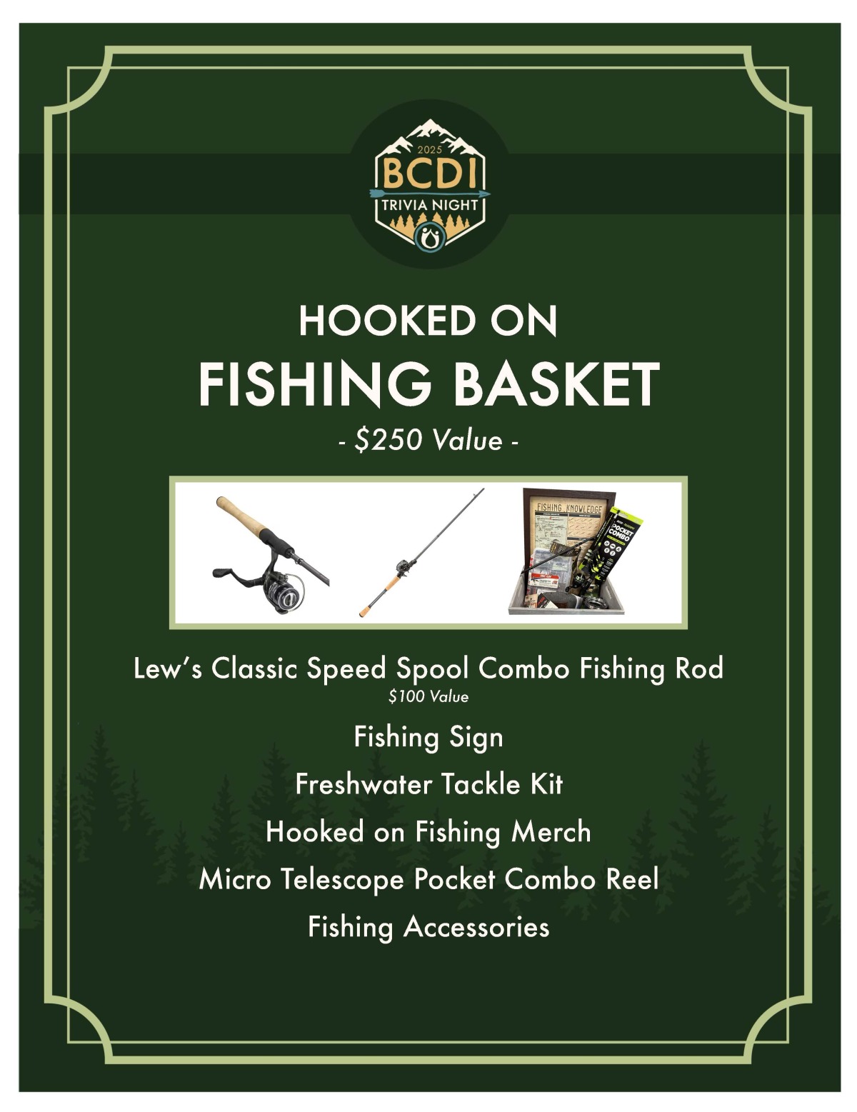 Raffle Item #6: Hooked On Fishing Basket