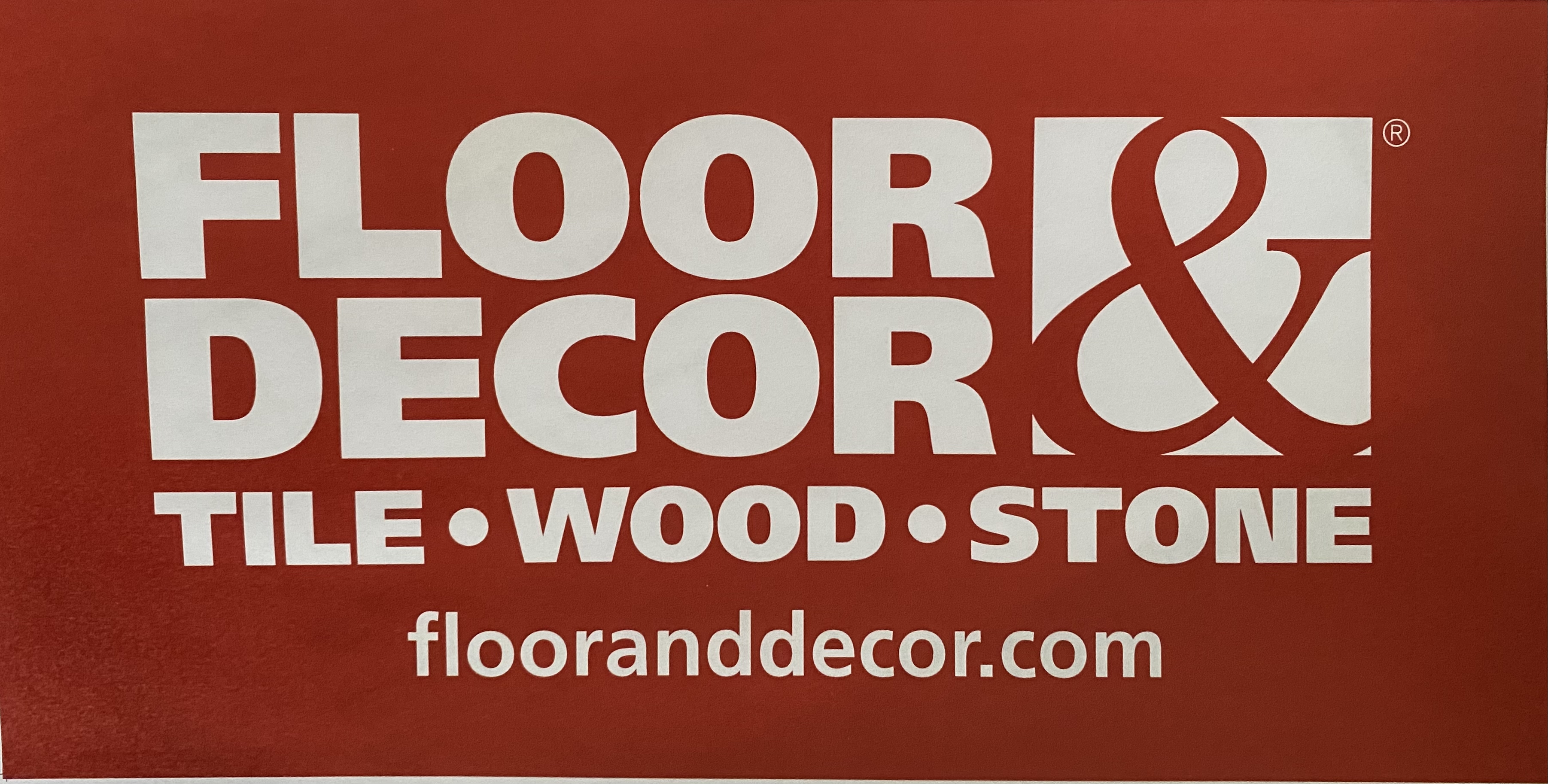 Moving Forward Sponsor: Floor & Decor