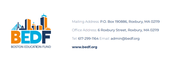 The Boston Educational Development Fund
